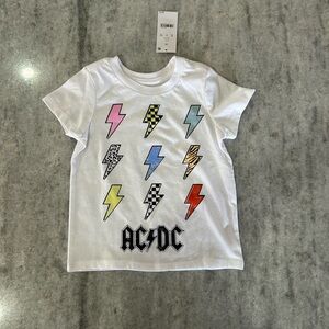 AC/DC Short Sleeve Tee Size 3T
